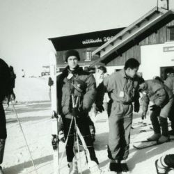 Reguaoui Nadir, Schweilzer Alain, Djaafi Ahmed, Chayah Habib 1990 Alpes