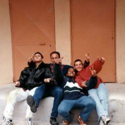 Francescoli Patrick, Papy, Chayah Habib, Francescoli Fabrice, Pin's, Kasmi Malek 1997 