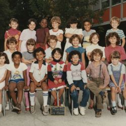 Chayah Habib, Gianini Stéphane, Guerrout, Schweizer Alain 1980 École primaire, CE1